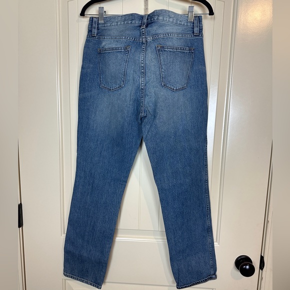 J. Crew Women’s Jeans Sz 27 Broken In Boyfriend‎ Relaxed Straight Leg mid rise - Picture 4 of 7
